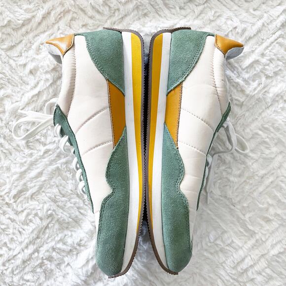 Madewell League Sneakers in Washed Nubuck and Suede - Picture 3 of 8